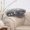Manta Plush Sherpi Deluxe 127X152 Gris