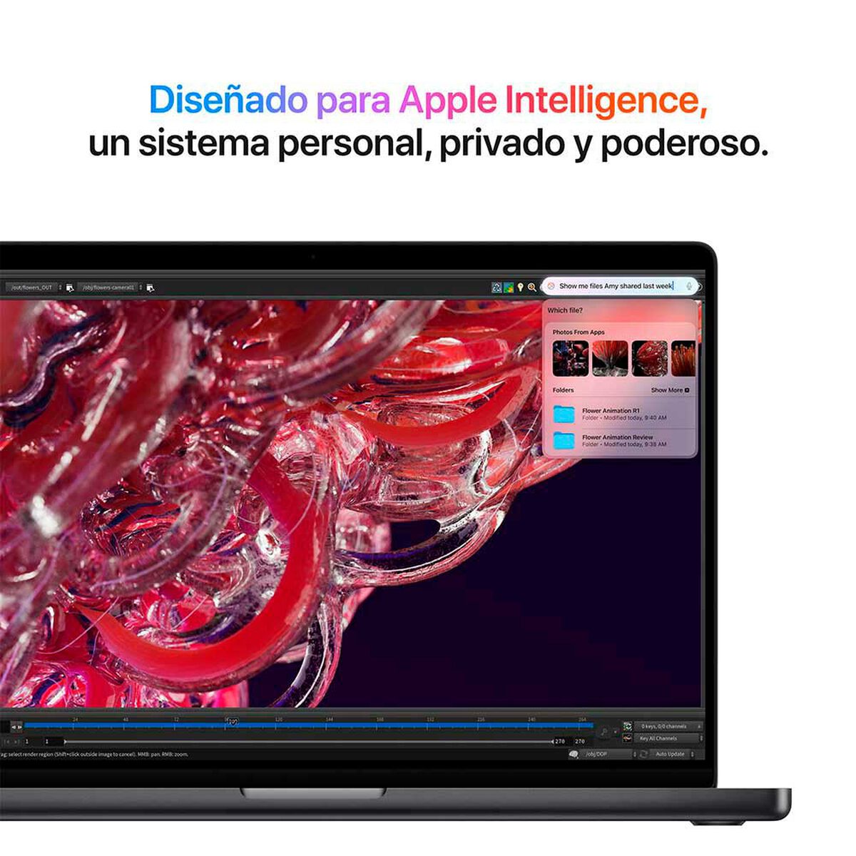 Notebook Apple MacBook Pro Chip M4 16GB 512GB SSD 14,2" Plata