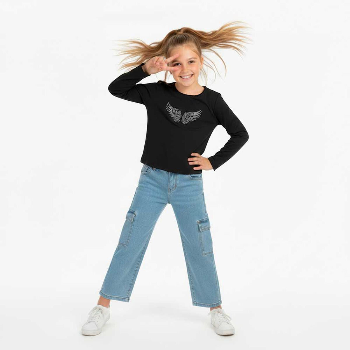 Jeans Ni&ntilde;a Chess