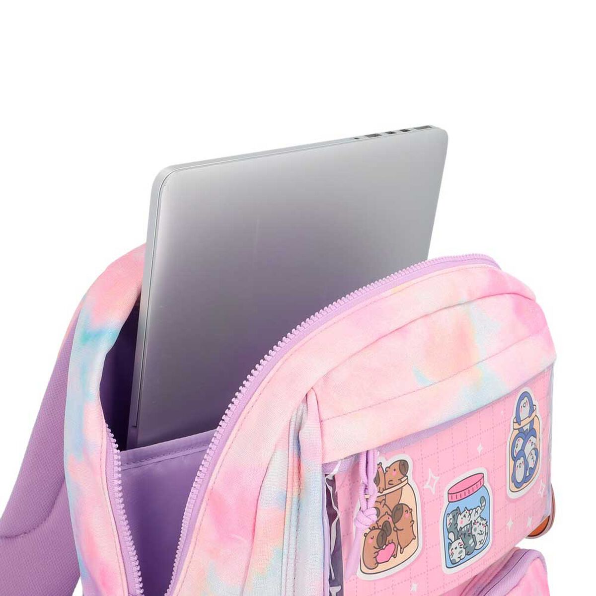 Mochila Notebook Xtrem Queens 6XT Rosado/Multicolor 15"