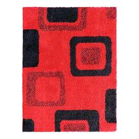 Alfombra Idetex Saggy Rojo 133 x 180 cm