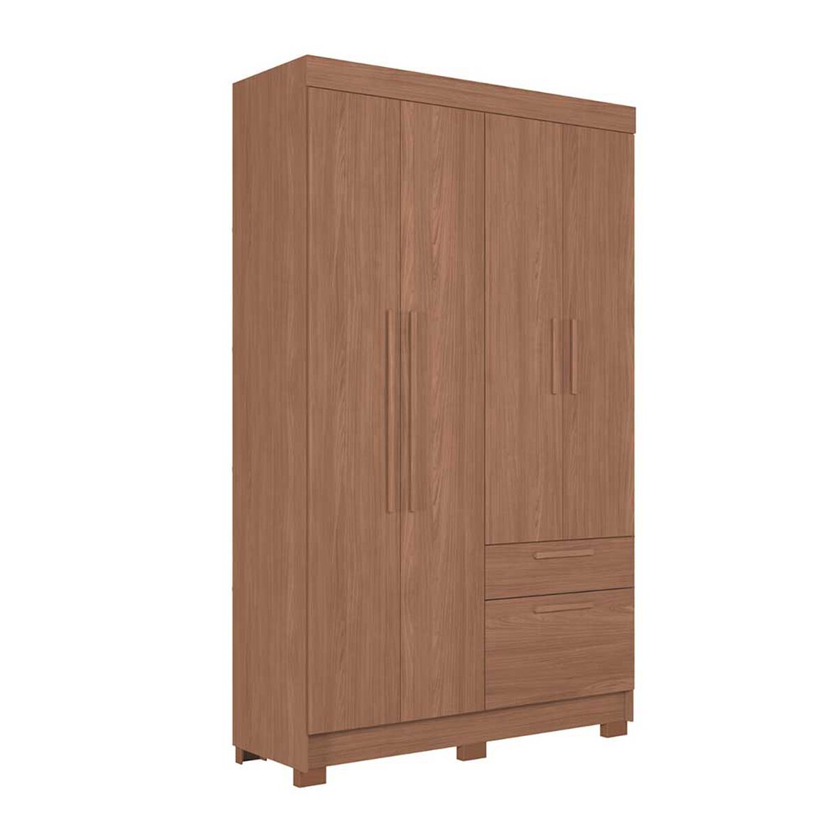 Clóset Onessta Londrina 4 Puertas 2 Cajones Jatoba
