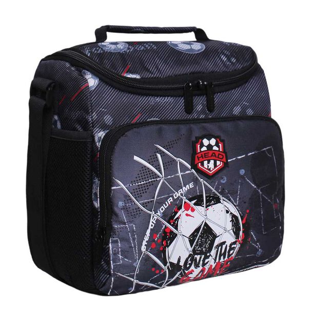 Lonchera Freeze Futbol Negro Head