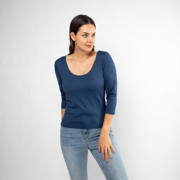 Polera Manga 3/4 Mujer Zibel