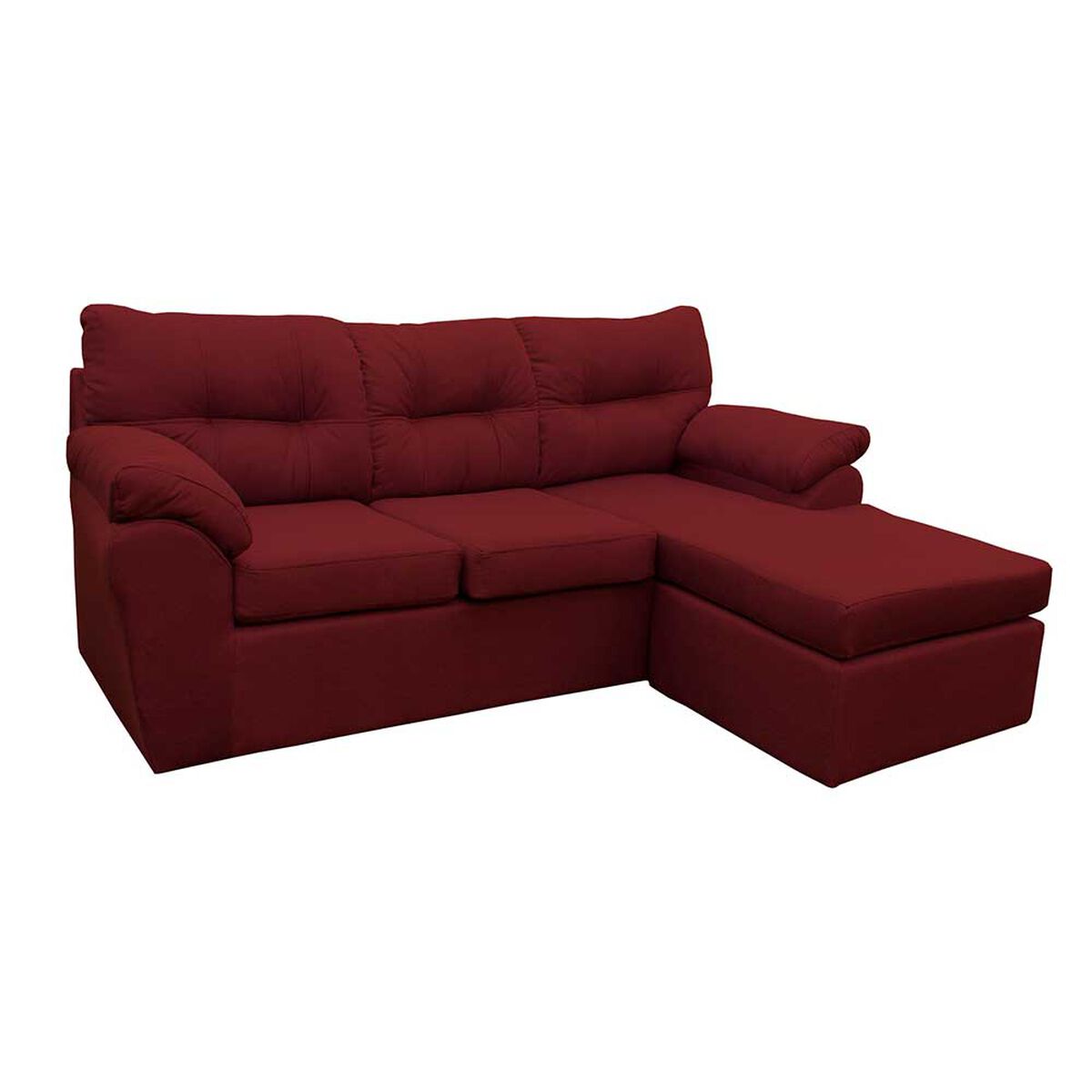 Sof&aacute; Modular Muebles MYM Alta 4 Cuerpos Burdeo