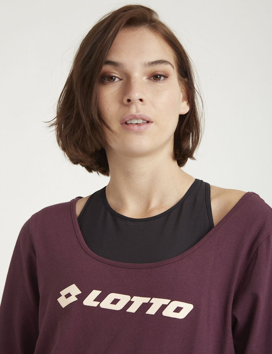 Polera de Algodón Deportiva Mujer Lotto