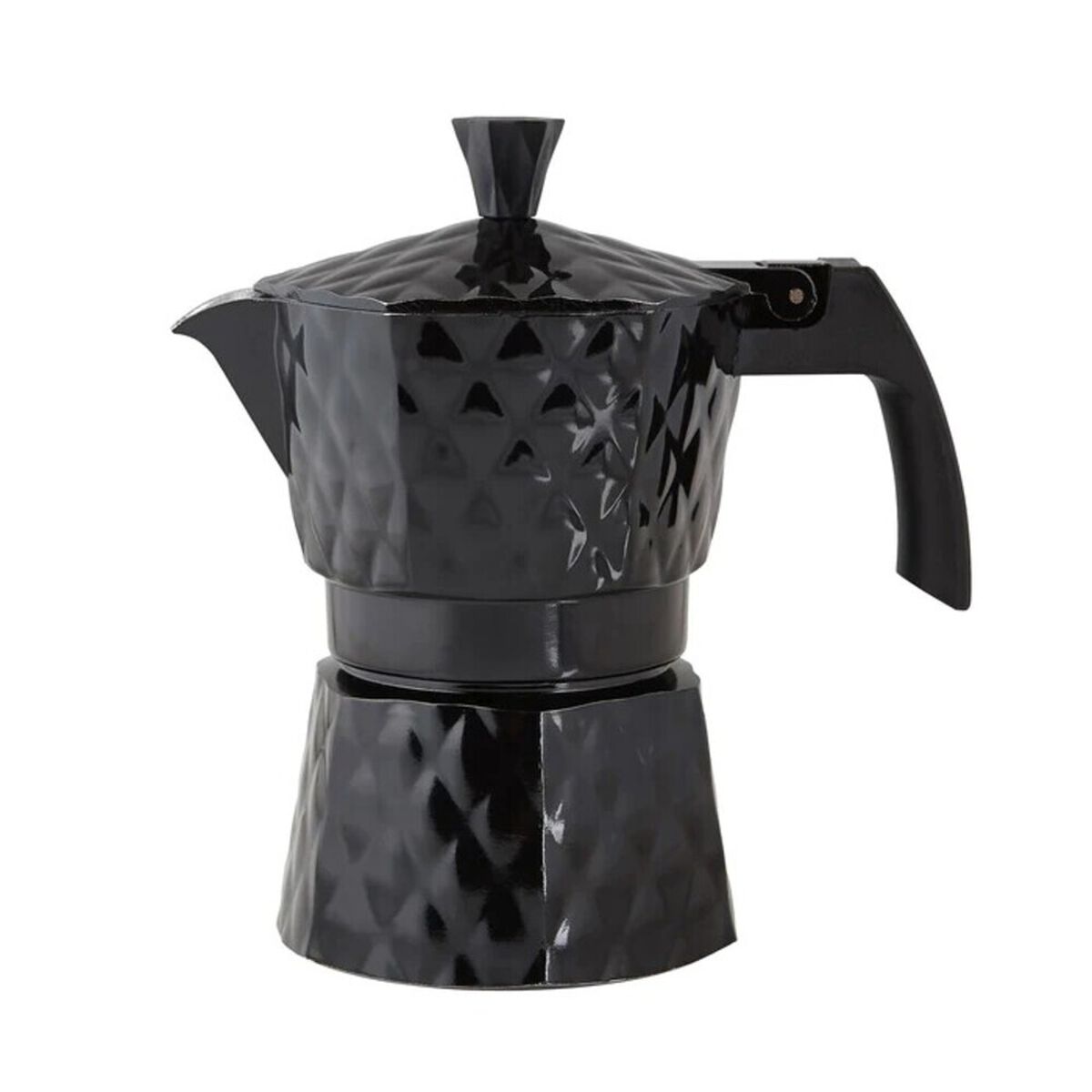 Cafetera Simple Cook Roma 6 Piezas Negro