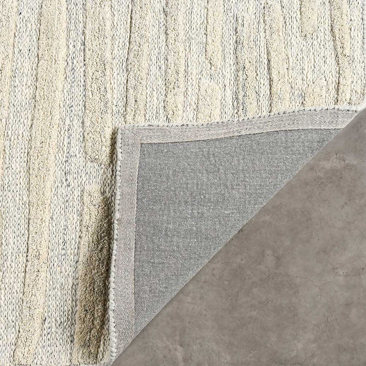 Alfombra Elements & Co Relief Grande 290x200 Beige