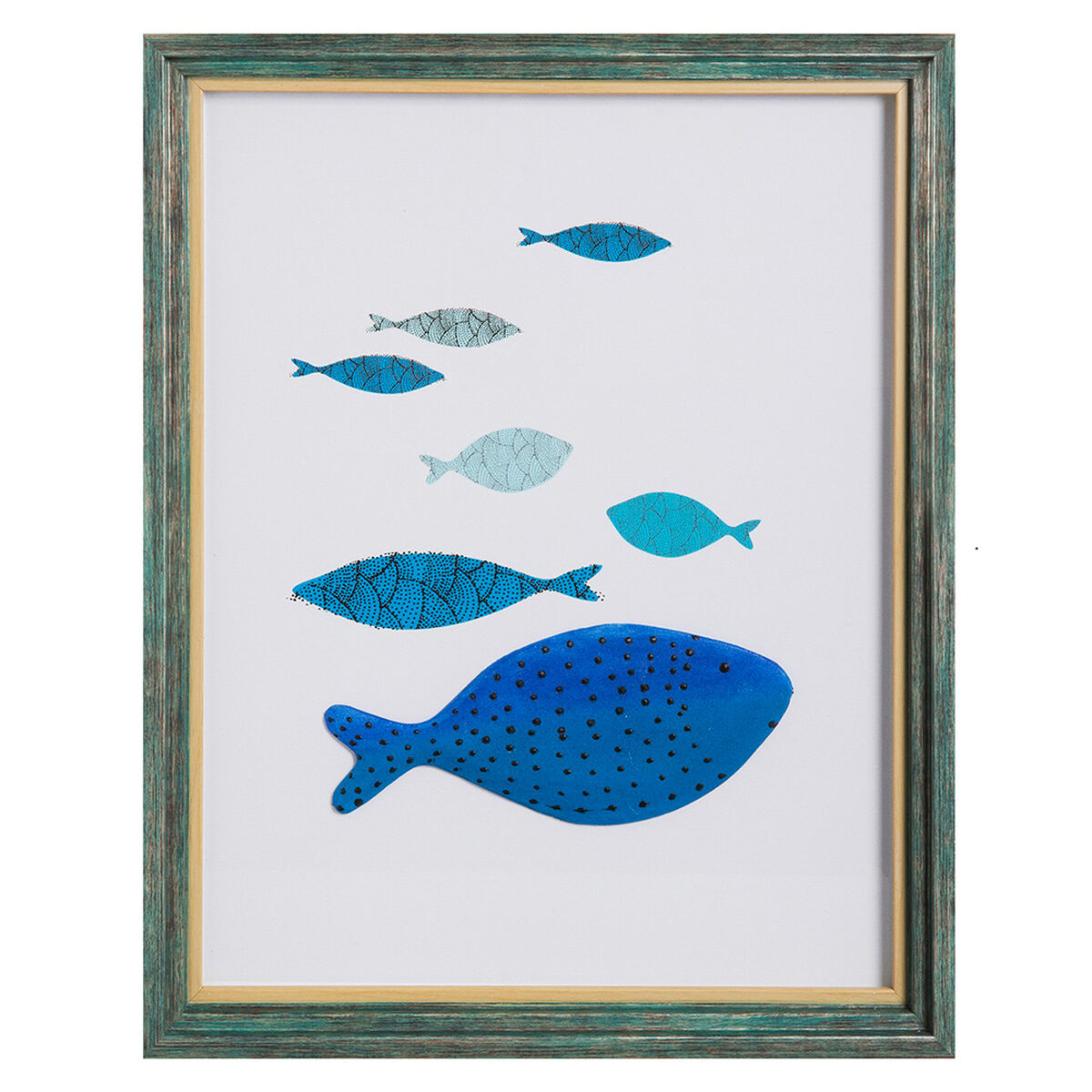 Cuadros Con Relieve Serie Peces