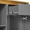 Buffet Amuv Sara 2 Puertas Gris