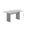 Juego de Comedor Vekkahome Julia Lara 4 Sillas Café