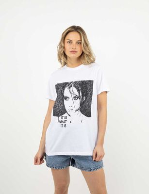 Imagen 1 del producto Polera Con Estampado Manga Corta Mujer Icono Color-2, Print-1, Print-2