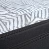 Cama Europea Rosen Base Dividida Súper King Tempo + Respaldo + 2 Veladores Nolita Grafito