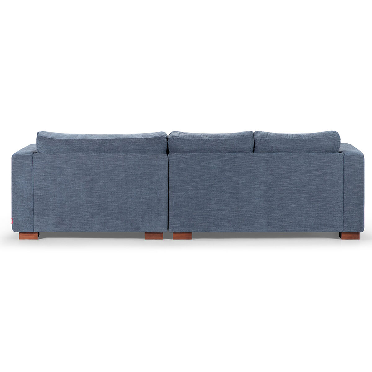 Sofá Seccional Derecho Rosen Copeland 3 Cuerpos Indigo