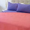 Quilt Doral 2 Plazas Morado Coral Origins