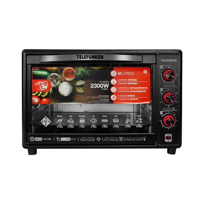 Horno Eléctrico Telefunken Tf-E650C 60 lts.