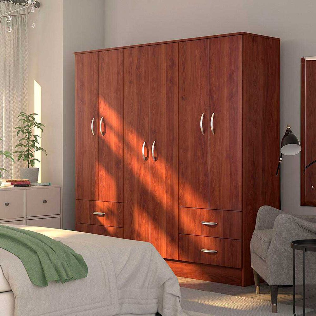 Cl&oacute;set Maipo 6 Puertas 4 Cajones