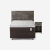 Boxet Rosen 1,5 Plazas New Style 6 + Respaldo + Velador Tabor Grafito