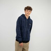 Polerón Polar Hombre Cutback Azul, Black, Verde-Osc