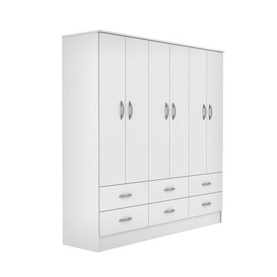 Imagen 2 del producto Clóset CIC Maipo Blanco 6 Puertas 6 Cajones