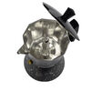 Cafetera Italiana Granito Aluminio Simplit Negro 4 Tazas