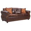 Sofa Black Factory Gran Columbia 3 Cuerpos Café