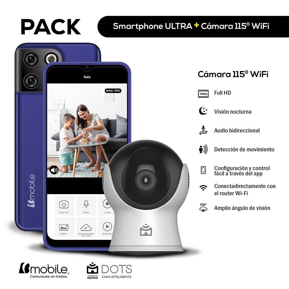 Bmobile Dots Ultra 128GB Azul, foto 6