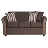 Juego de Living  Muebles M&E Calafquén Sofá 3 Cuerpos + Dos Sillones 1 Cuerpo Chocolate