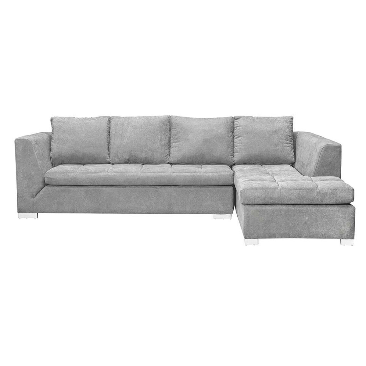 Sof&aacute; Seccional Innovamuebles Chelsea 4 Cuerpos Gris