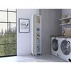 Mueble de Aseo TuHome Laska 1 Puerta Blanco Rovere