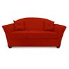 Juego de Living Elegant Detail Oregon  Sofá 3 Cuerpos + Dos Sillones 1 Cuerpo Rojo