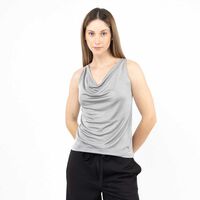 Blusa Sin Mangas Mujer Zibel Gris