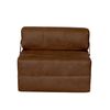 Sof&aacute; Cama Latam Home Cuero Kentucky Siena 1 Cuerpo Caf&eacute; Moro