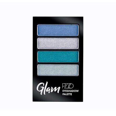 Paleta Sombras Glam Eyeshadow X 4 Blue Sky Petrizzio