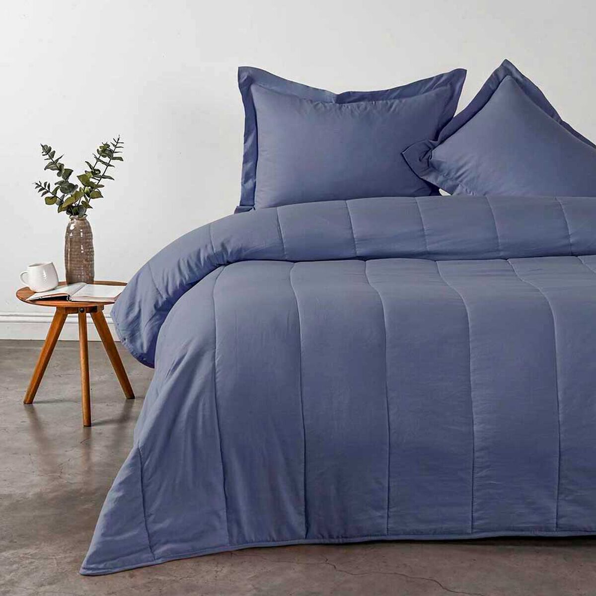 Cubrecama American Family King Marengo Azul