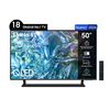 Combo QLED 50" Samsung Q65D Smart TV 4K 2024 + Soundbar HW-Q600C/ZS Negro