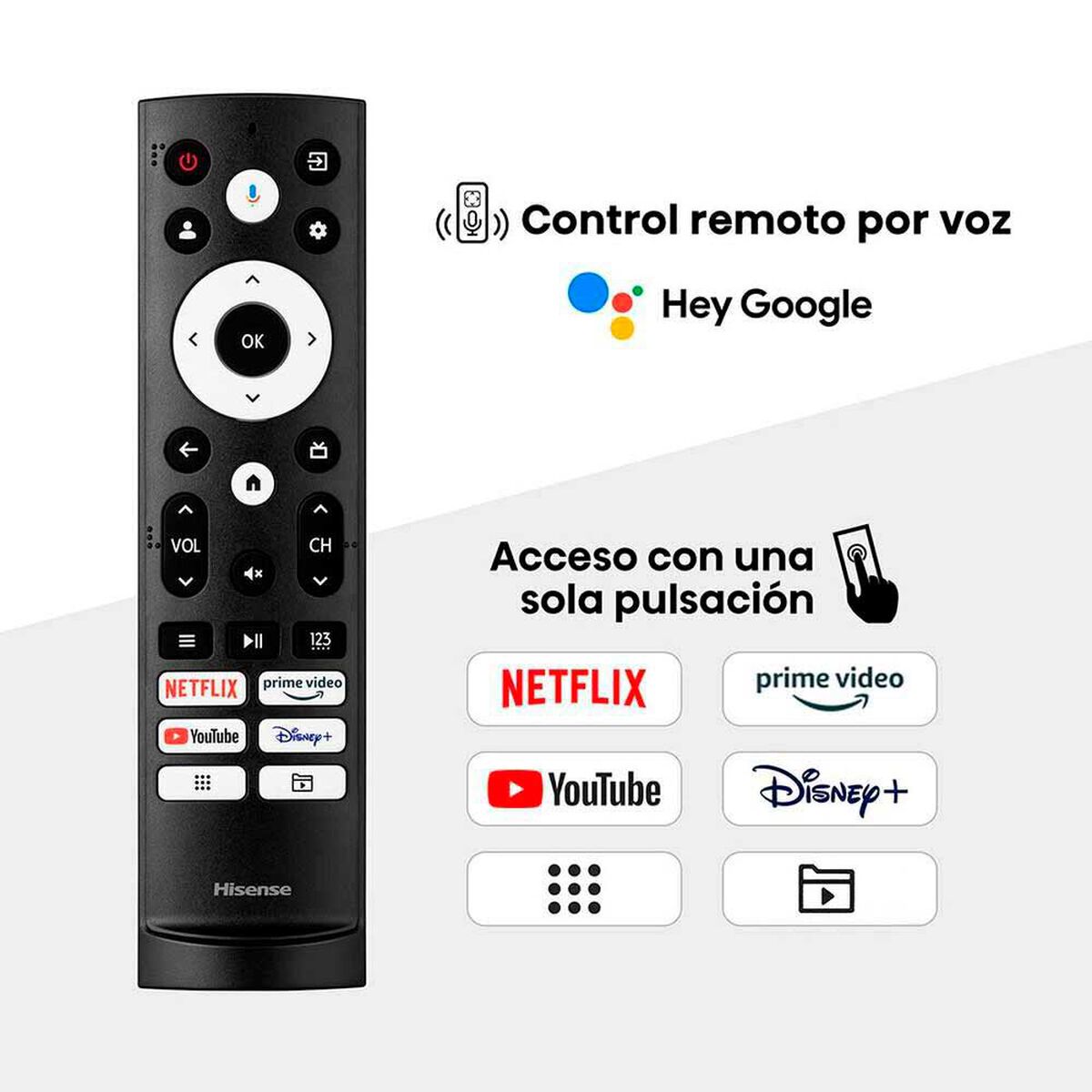 Mini LED 55" Hisense 55U6N Smart TV 4K UHD