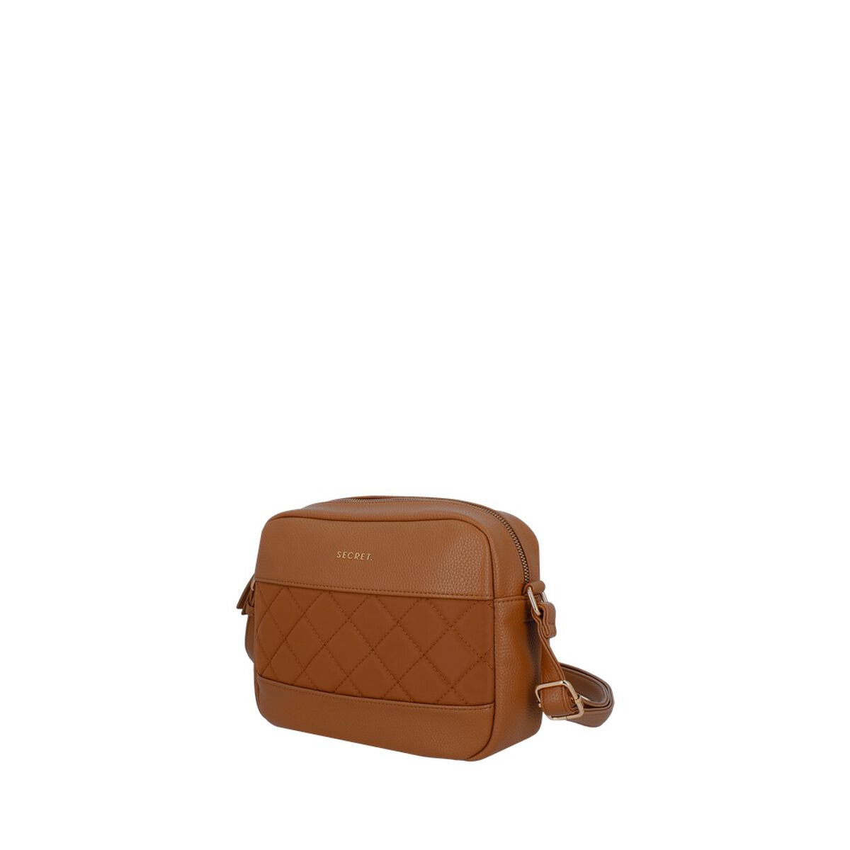 Cartera Bandolera Secret Aspen SC7 Peque&ntilde;a Caf&eacute;