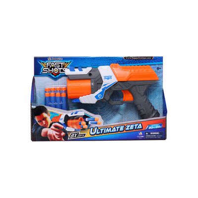 Set Lanzador, 8 Dardos Foam Happy Line