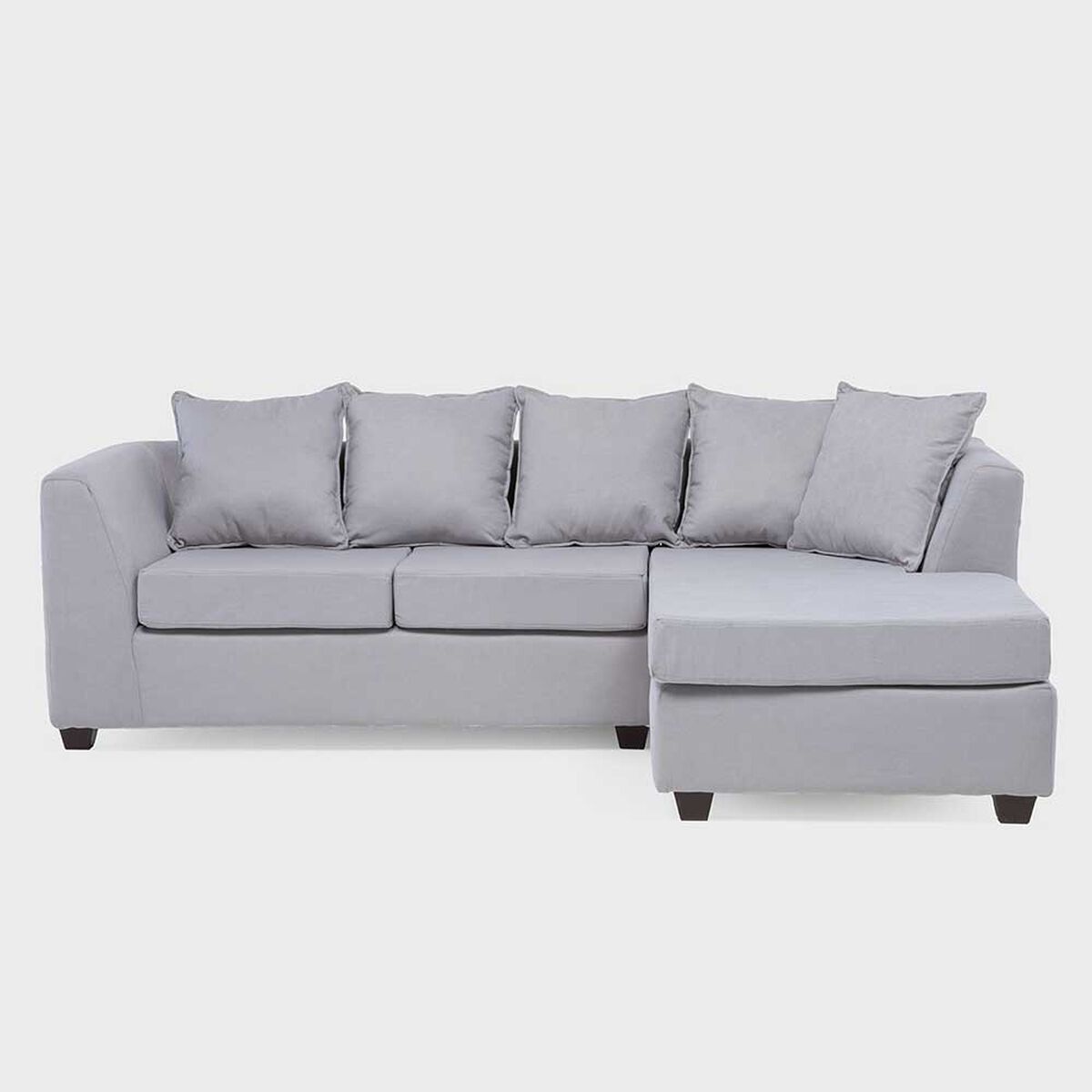 Seccional Kea Lara 3 Cuerpos  Gris Perla