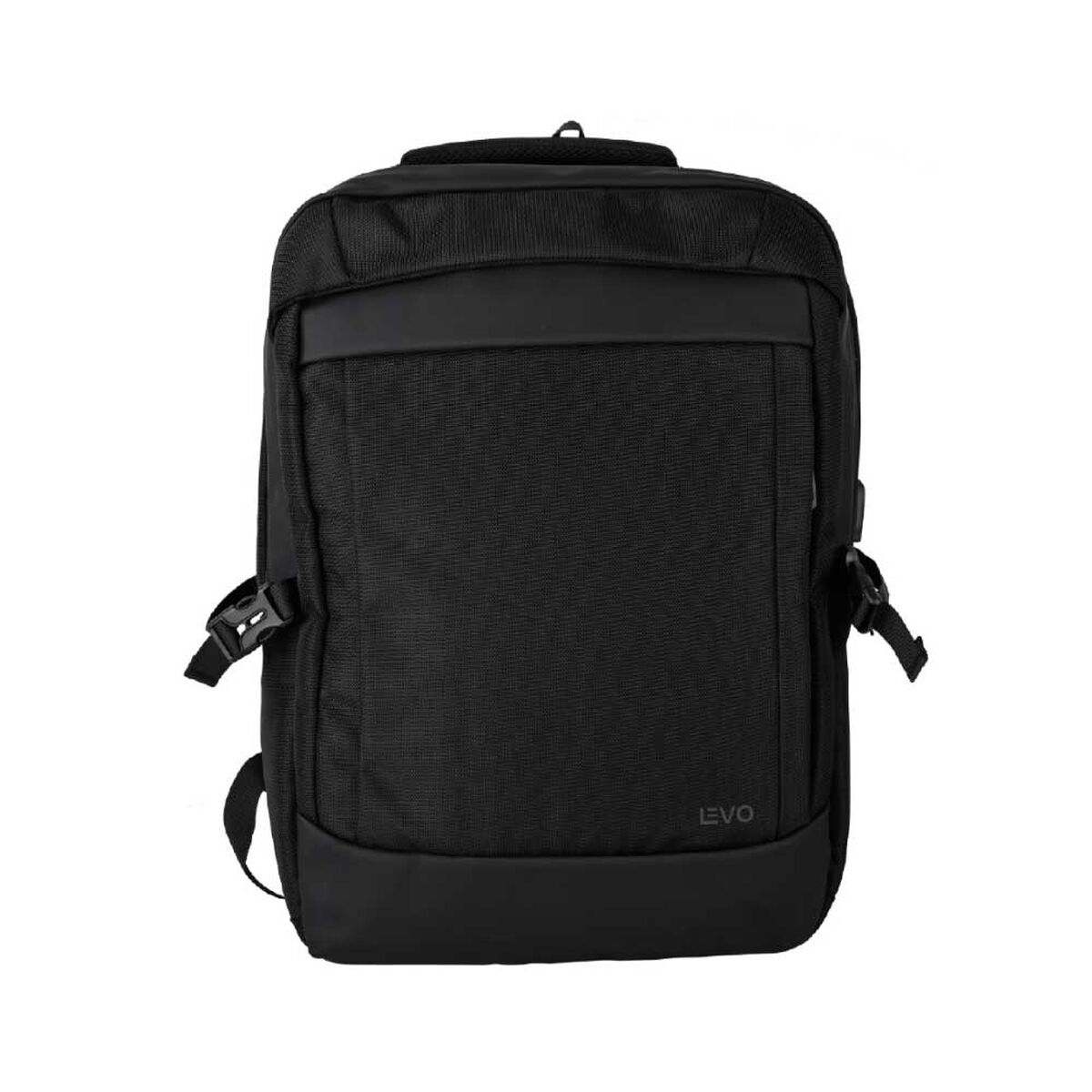 Mochila Notebook Levo Wolf Negra 15,6"