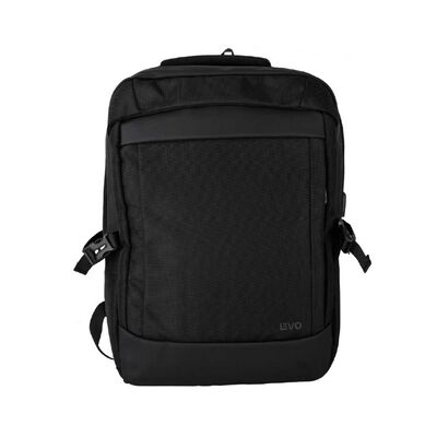 Imagen 1 del producto Mochila Notebook Levo Wolf Negra 15,6""