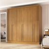 Closet Di Poretti Design New Bali 3 Cajones 6 Puertas Caf&eacute; Claro