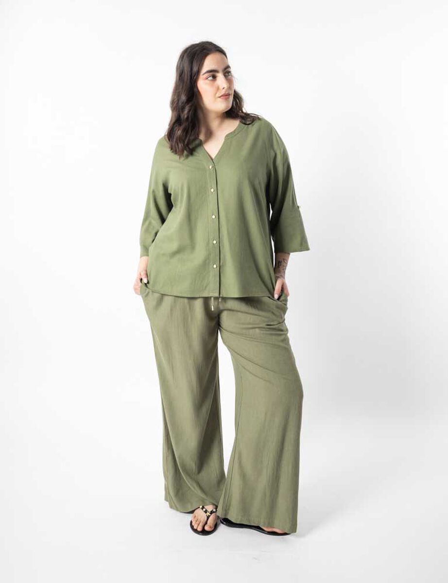 Blusa Lino Mujer Extralindas