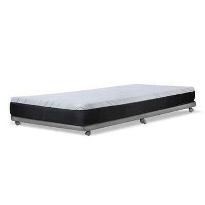 Base Latam Home 1 Plaza Zen Pro + Colchón Gris