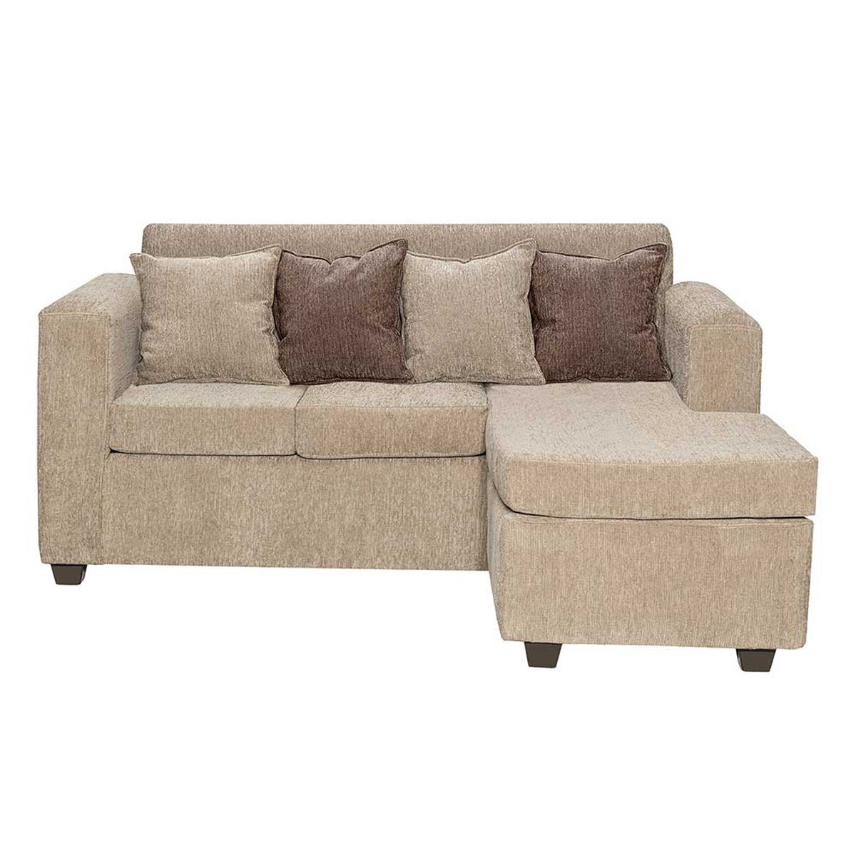 Sofá Seccional Intercambiable Essenza Phuket Beige 3 Cuerpos