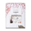 Juego de S&aacute;banas Estampado Cannon 200 Hilos 2 Plazas Amaranta