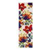 Alfombra de Pasillo Modalfo Florida Blanco 70 x 230 cm