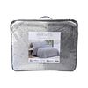 Cubrecama Doral 2 Plazas Gris Senses