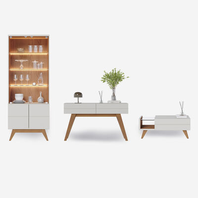 Vitrina Di Poretti Noronha Blanco + Arrimo